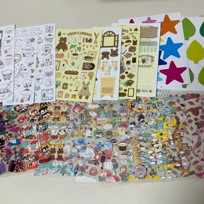 Daiso Bulk Sticker Pack (Large Quantity)