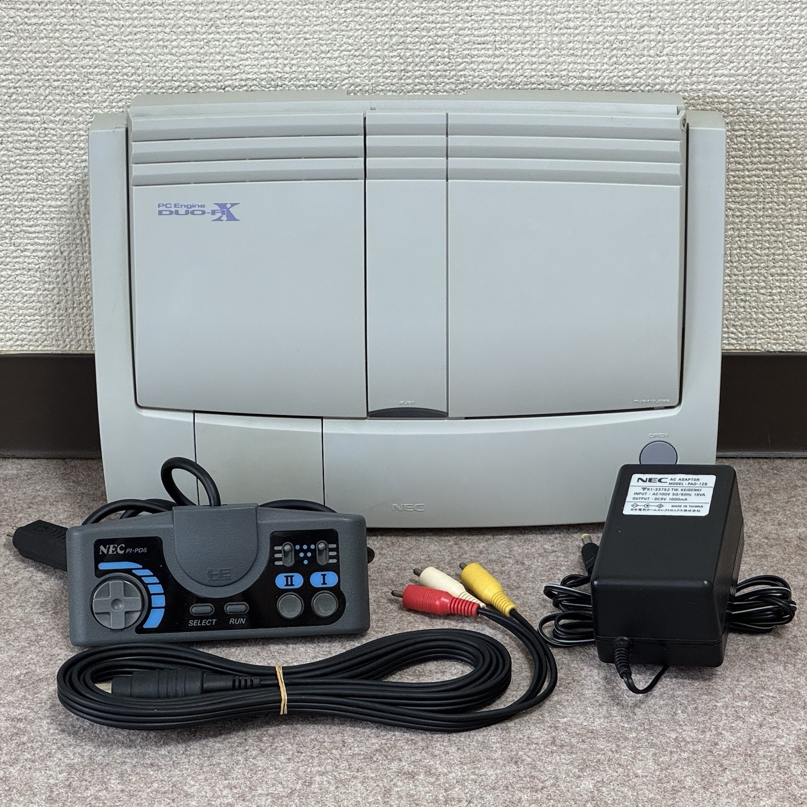 NEC PC Engine Duo-RX Console Set Fully Working PCE-DUORX Japan | US SELLER