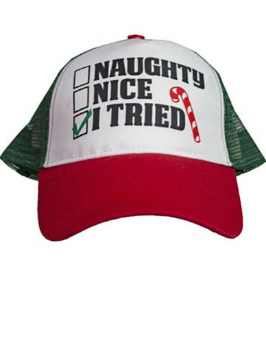 Office Gifts Funny Christmas Holiday Red Green Santa Baseball Trucker Cap Lot