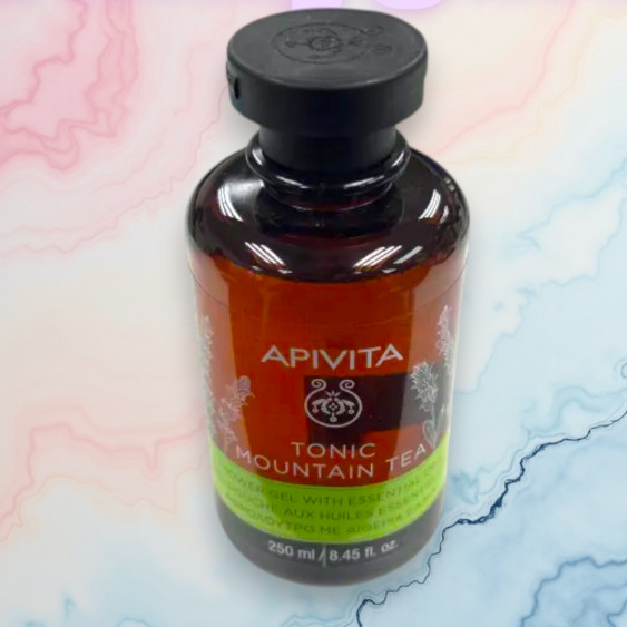 APIVITA Tonic Mountain Tea Shower Gel With Essential Oils 250ml 8.45oz #tw