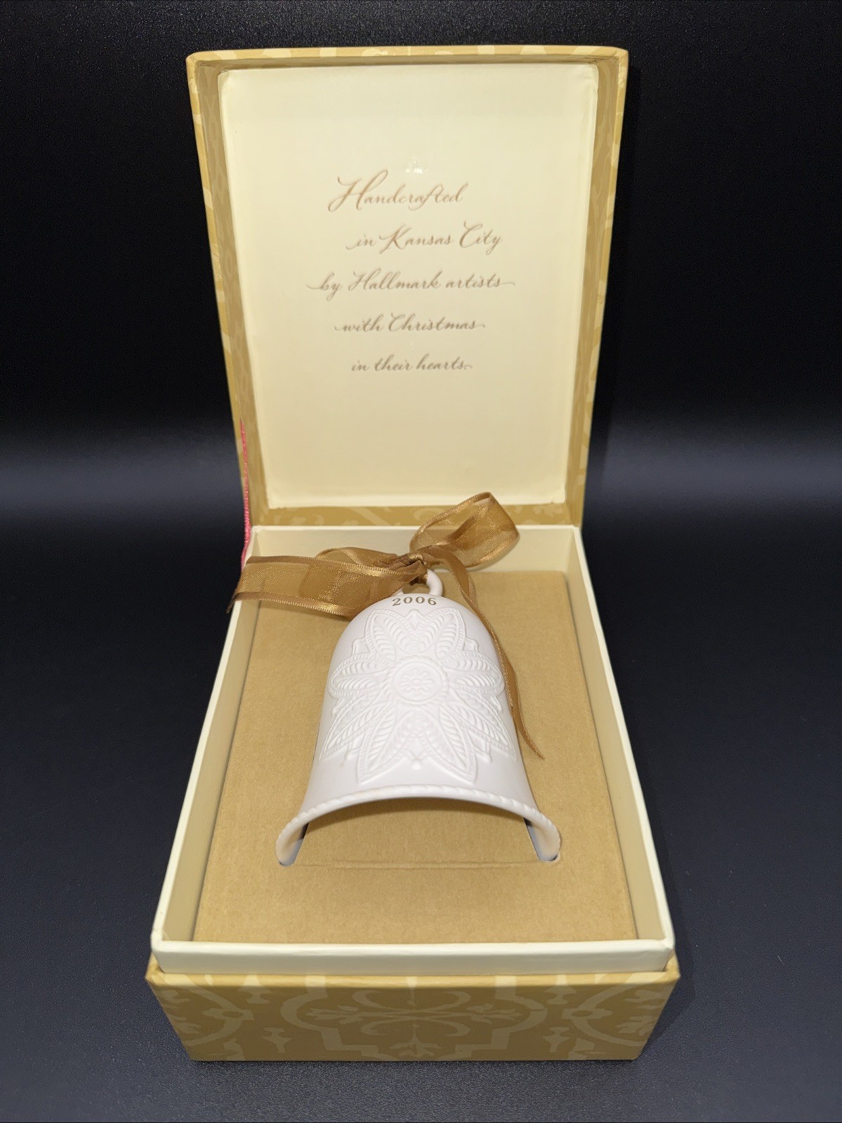 Hallmark 2006 Bell Christmas  Ornament. New In Box