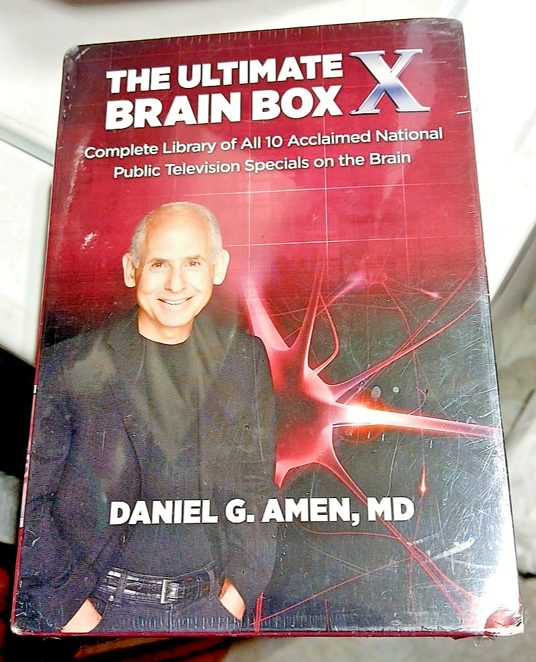 The ULTIMATE BRAIN BOX  SEALED Library Set  / TEN IMPROVEMENT TAPES