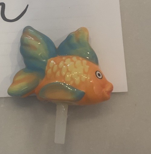 Nora Fleming RETIRED RARE HTF Mini Tropical Fish Goldfish A167 Brand New