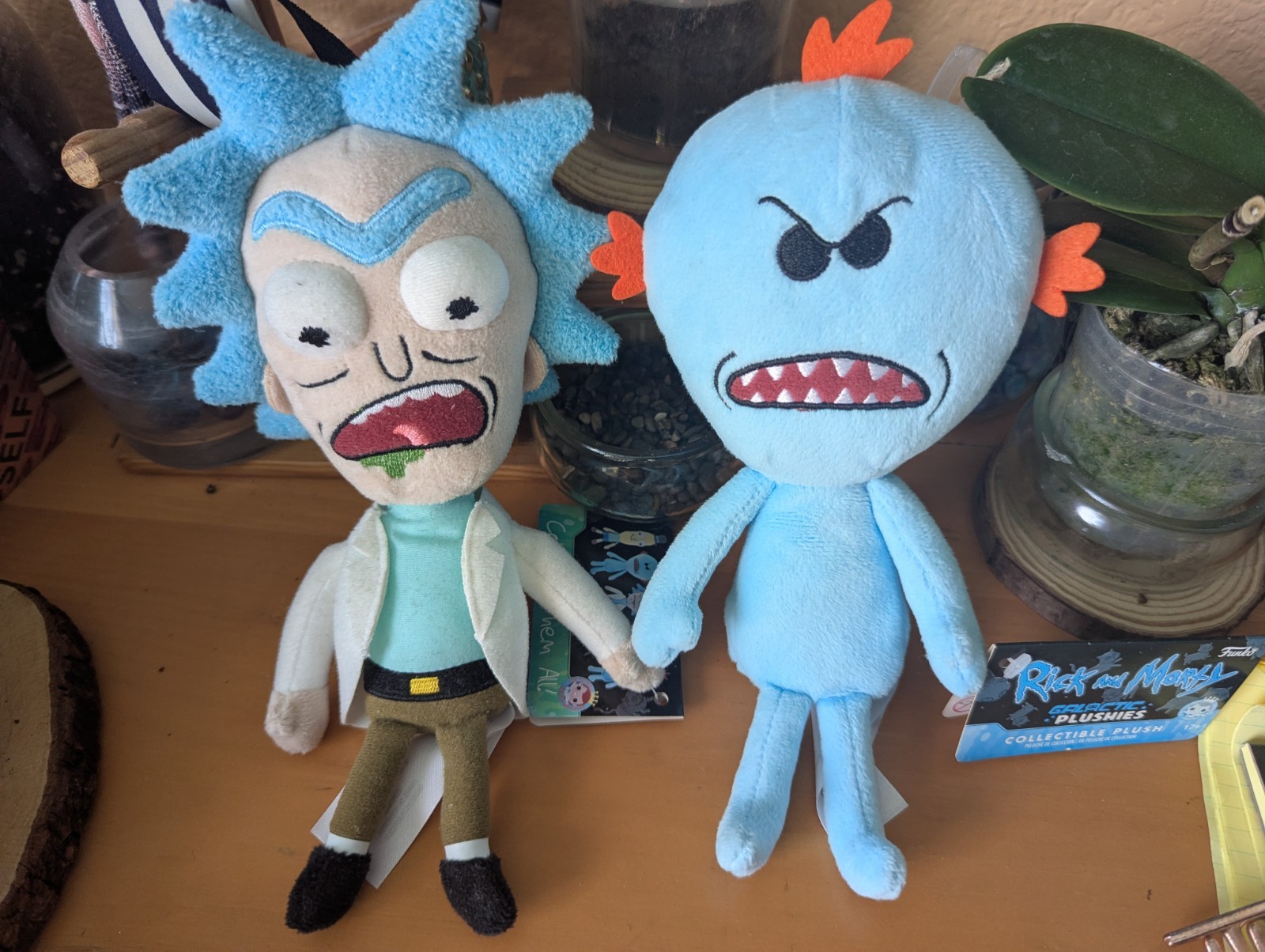 Funko Rick and Morty Galactic Plushies Collectible Plush Rick Mr. Meeseeks
