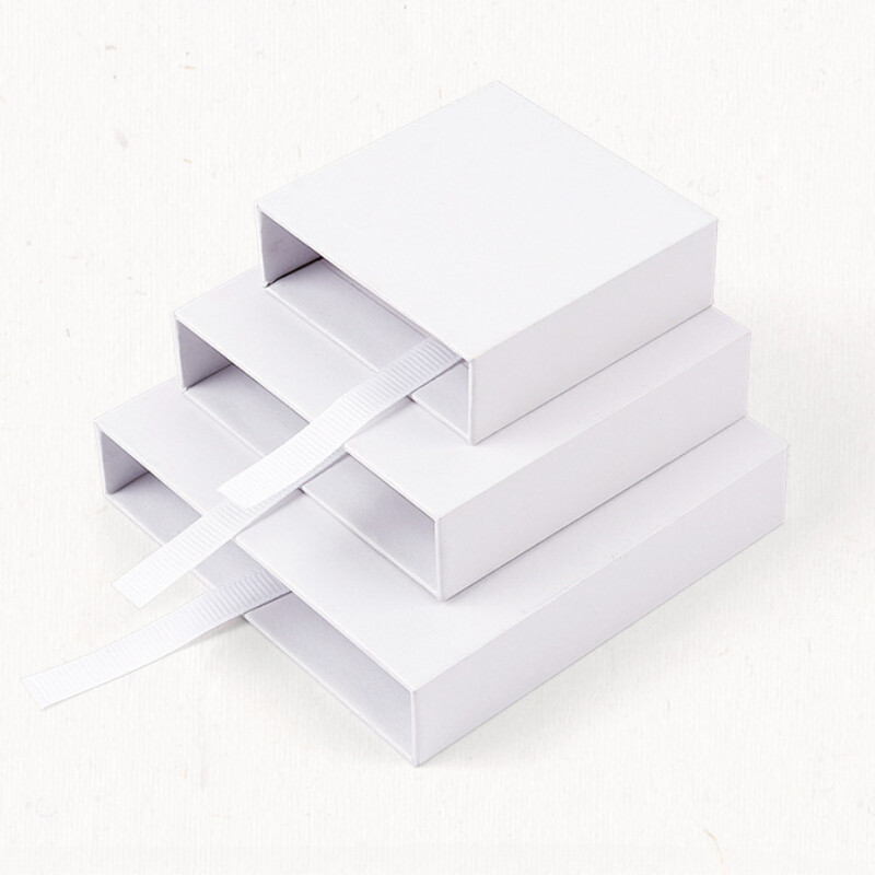 5pc 11cm Drawer Jewellery Box PE Film for Earring Bracelet Storage Packaging BOX