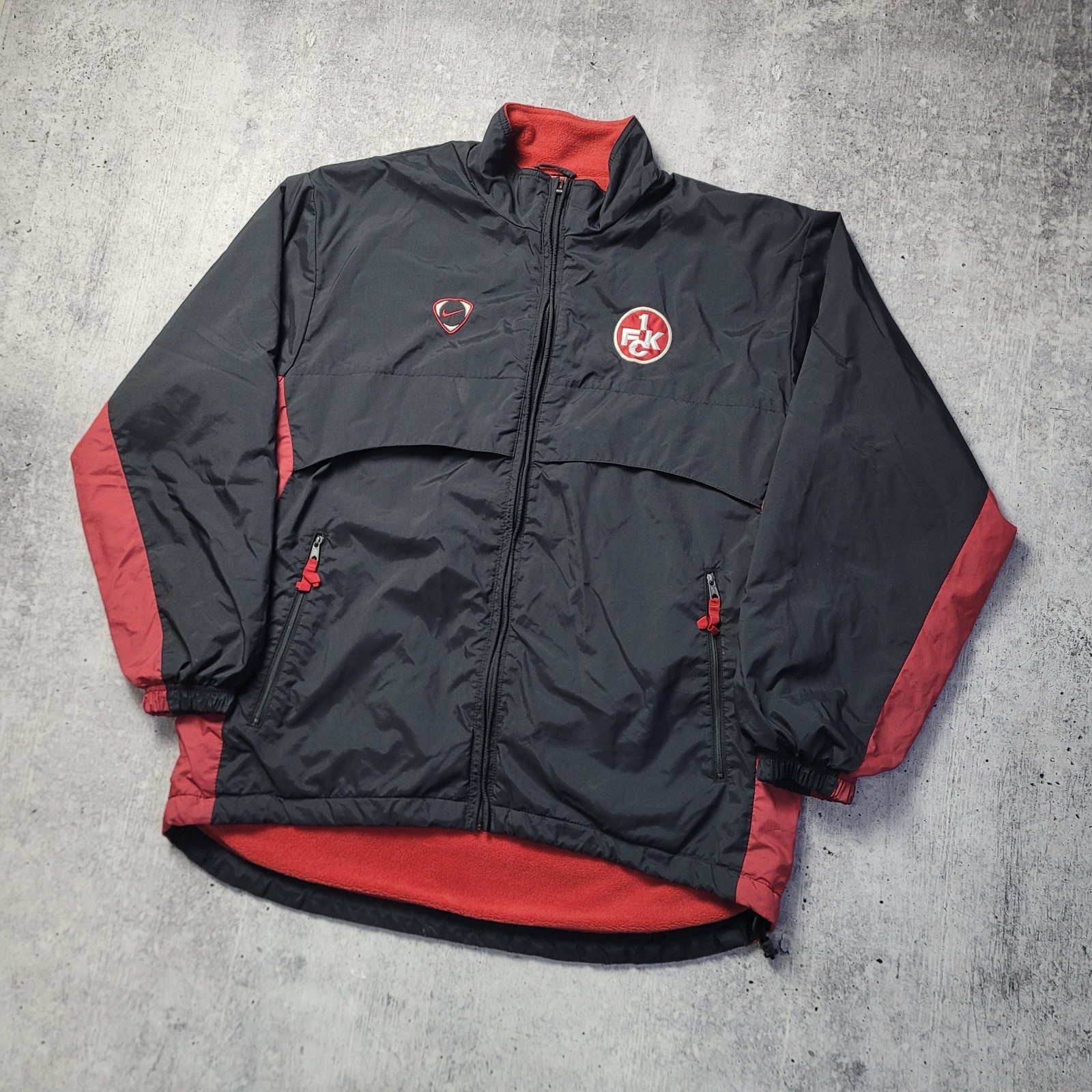 Vintage Nike 1. FC Kaiserslaute Football Soccer Training Jacket Mens Size M