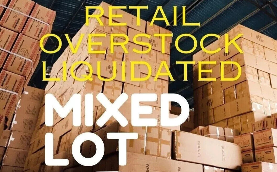 Wholesale Liquidation General Merchandise Resale Bundle 44 pcs NEW ITEMS SEALED