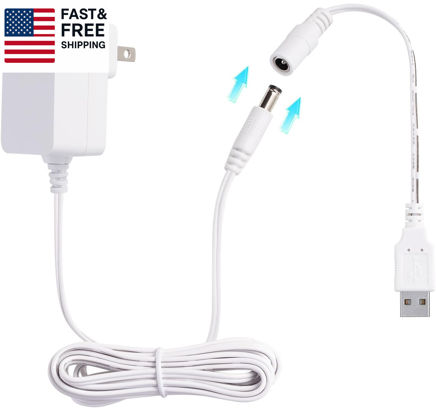 Baby Swing Power Cord Usb,Baby Swing Charger Usb,Compatible with Ingenuity Swing