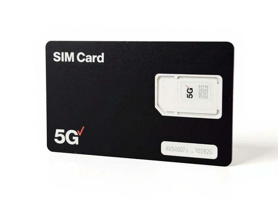 Verizon Prepaid SIM $70 Unlimited 5G Ultra Wide Data Call Text 3 Months Included