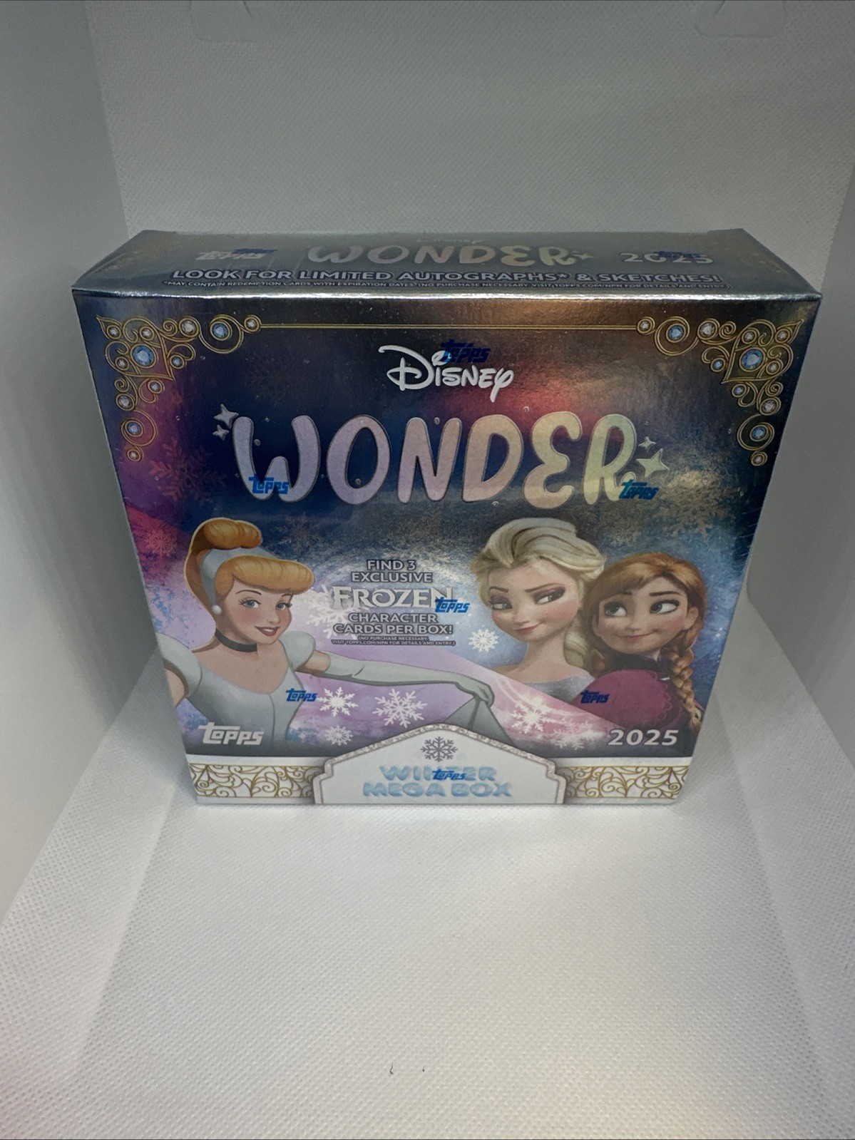 2025 Topps Disney Wonder Winter Mega Box - Factory Sealed and New!