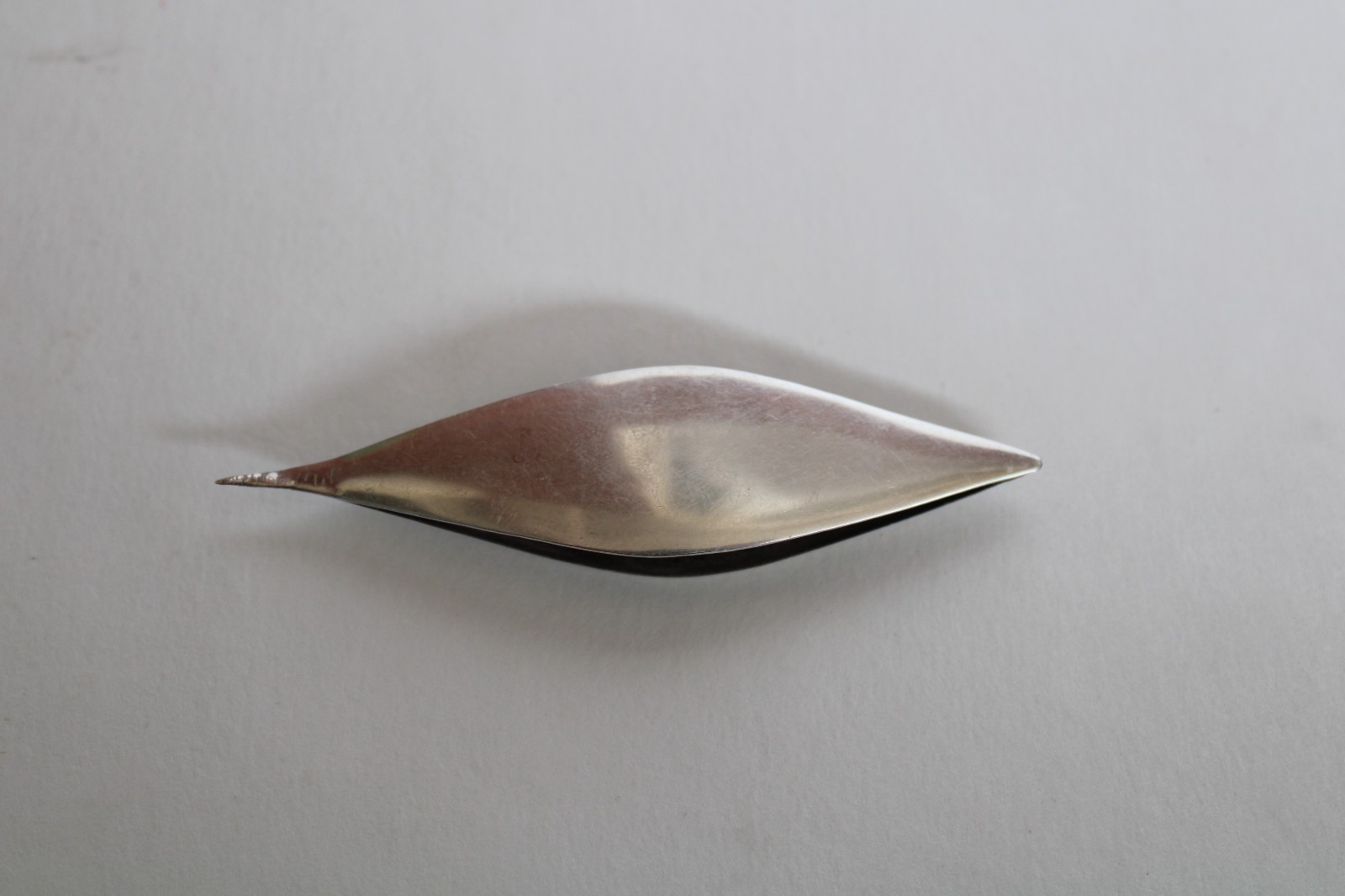 Antique Webster Sterling Silver Sewing Shuttle (3")