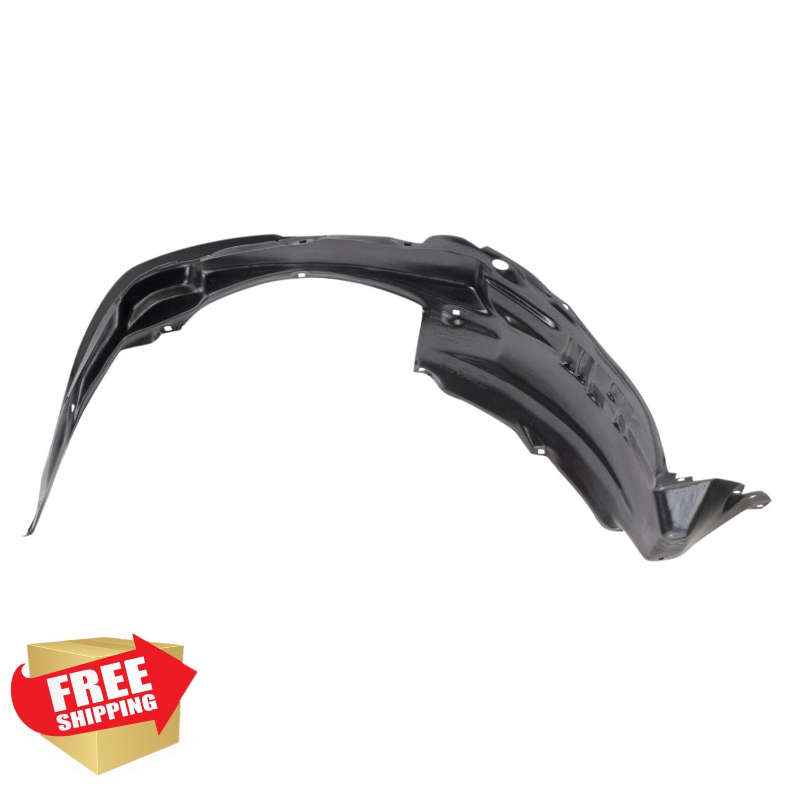 TRQ 2003-05 Toyota 4Runner Black Front Right Inner Fender