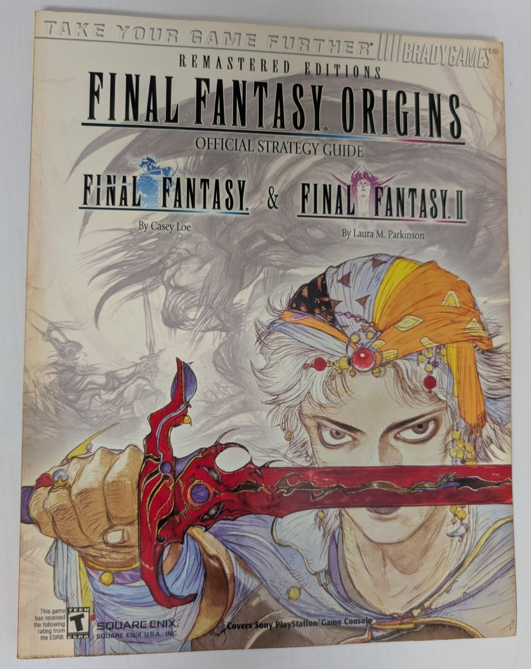 Final Fantasy Origins Official Bradygames Strategy Guide Sony Playstation
