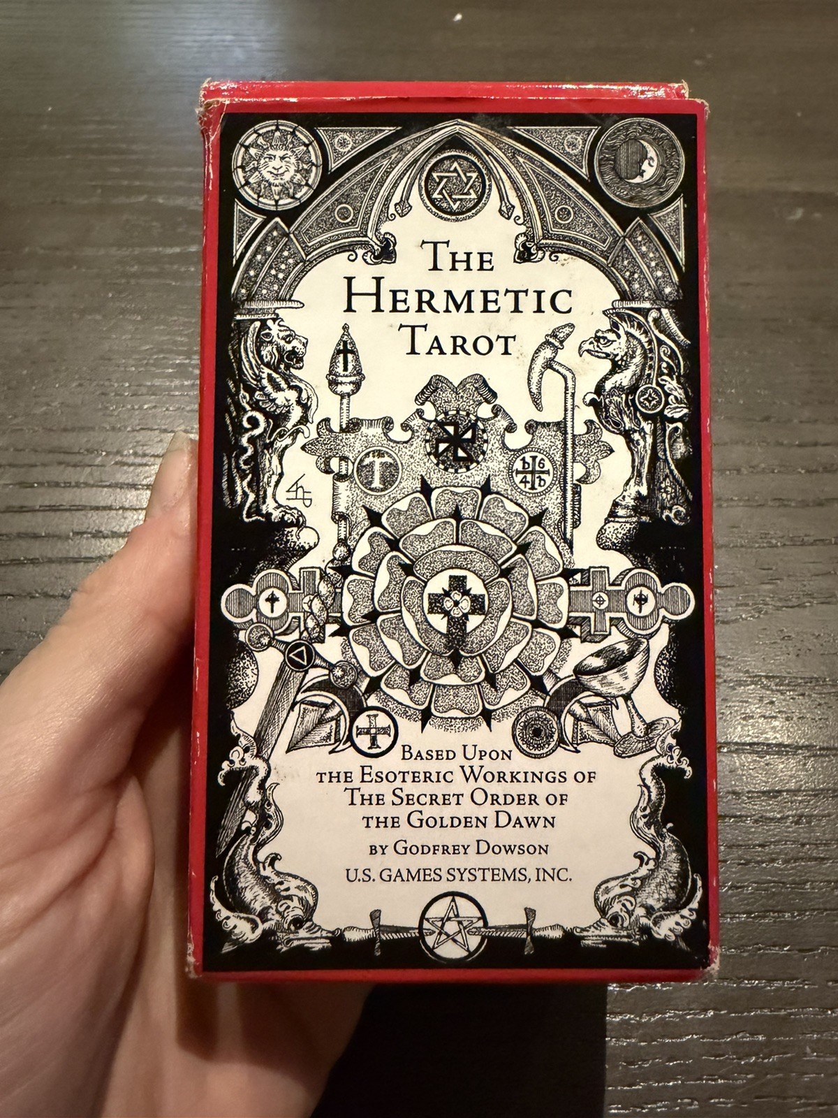 Hermetic Tarot deck by Godfrey Dowson 78 Cards and Guidebook 