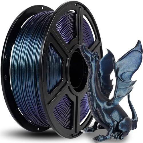  3D Printer Filament Chameleon PLA Color Shift Filament 1.75mm, Burnt Titanium