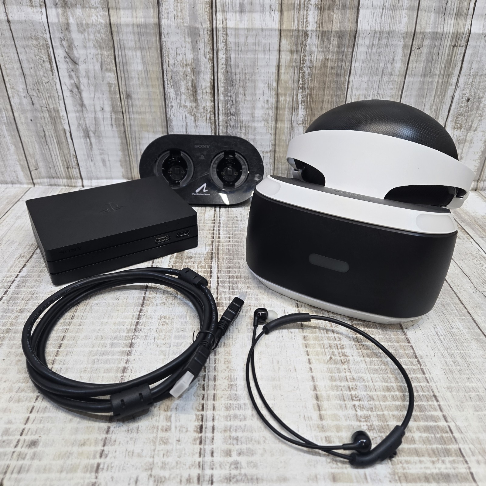 Sony PlayStation VR Headset (CUH-ZVR2) For Ps4 Incomplete - Read Description 