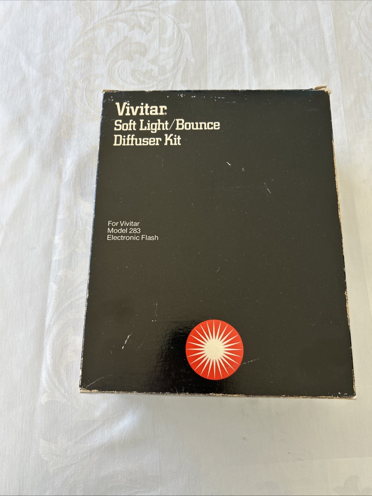 Vivitar Soft Light/Bounce Diffuser Card & Holder Box Kit for Model 283 Flash Ex”