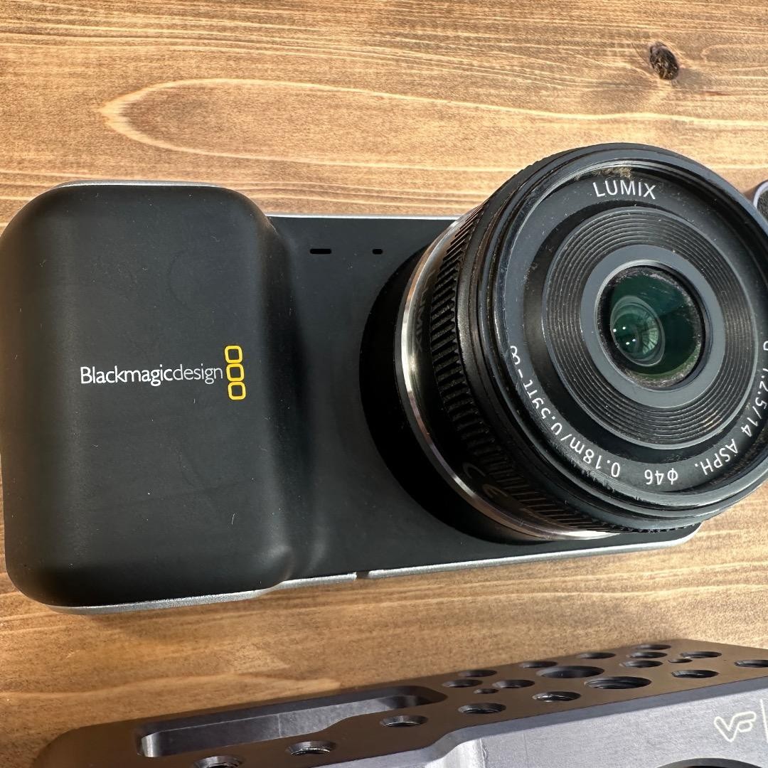 Blackmagic Pocket Cinema Camera HD model w/ Battery Tested Used From Japan