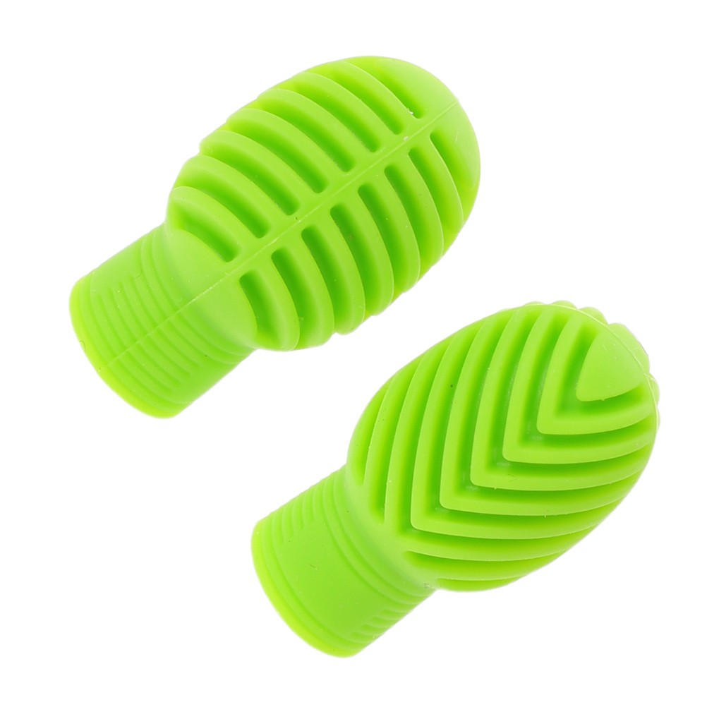  1 Pair Drum Mute Dampener - Silicone Drumstick Silent Tips - Percussion