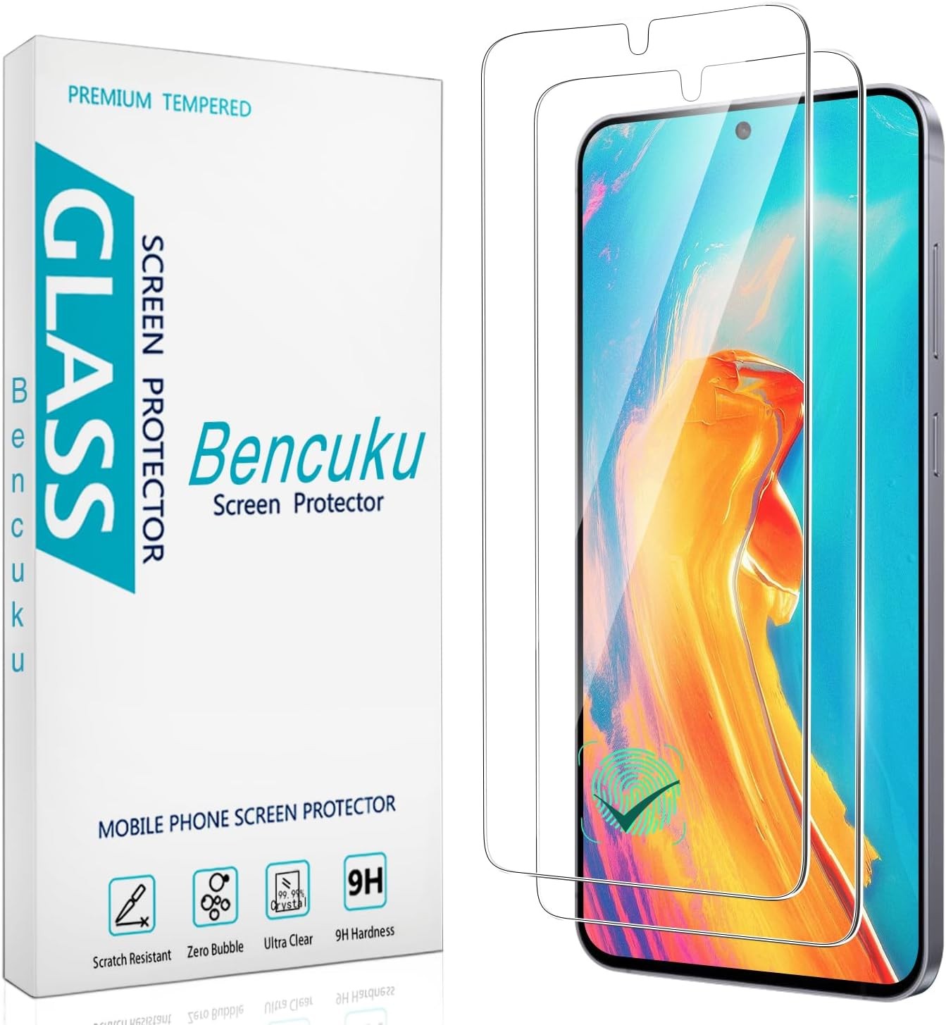 For Samsung Galaxy S26 Plus Screen Protector 9H Tempered Glass HD Clear Anti Scr