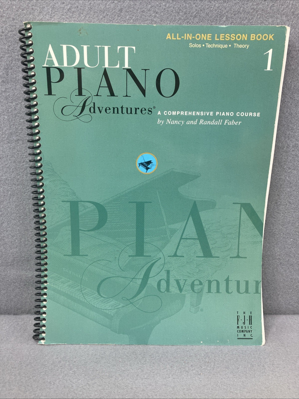 Adult Piano Adventures All-in-One Piano Course Lesson Book 1 Faber