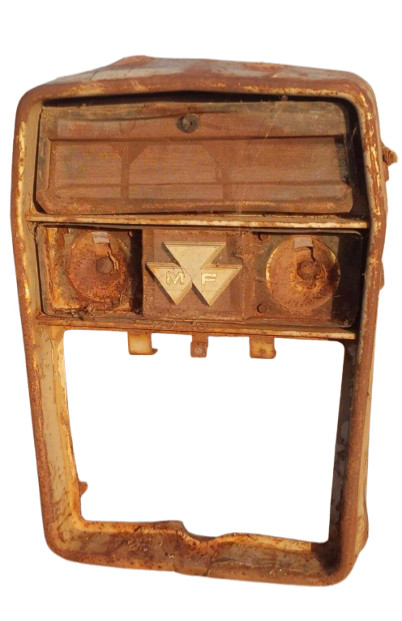 Antique Massey Ferguson MG Tractor Grille Yard Art CA Barn Find Rusty Patina