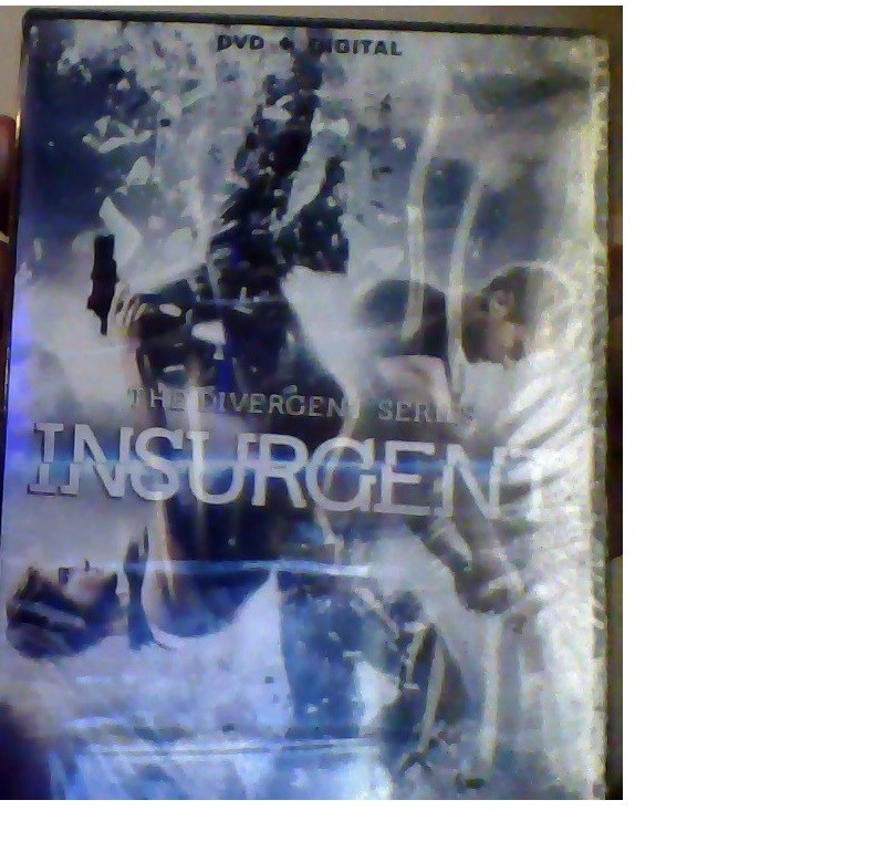 Insurgent DVD unopened disc, still in hologram cover