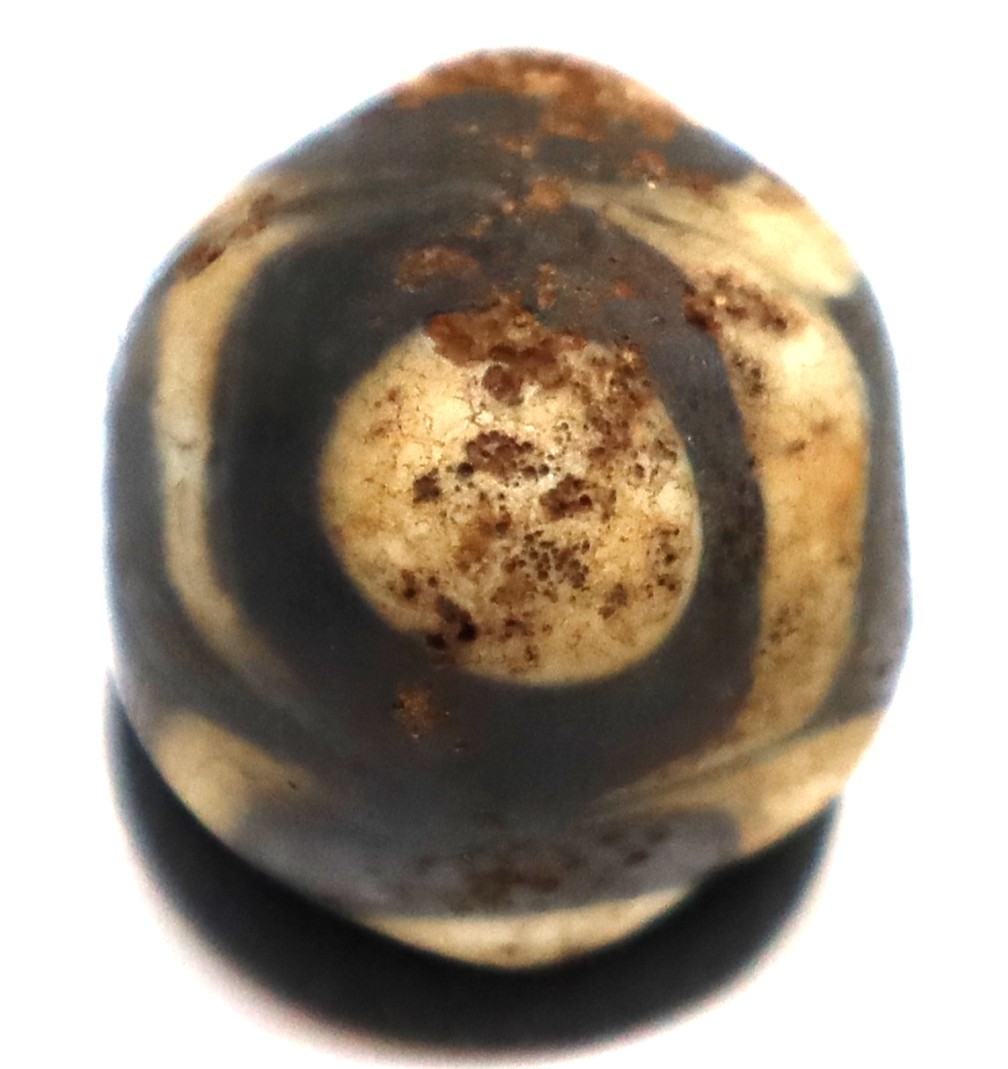 Very Beautiful Old Ancient Roman Glass eyes Beads, Mosaic Bead,