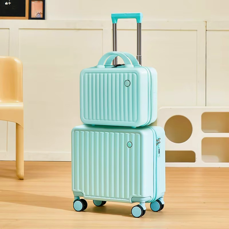 Buy 18” Get 14” Suitcase Set COD Lightweight Carry-On 360° Wheels Free Ship USA