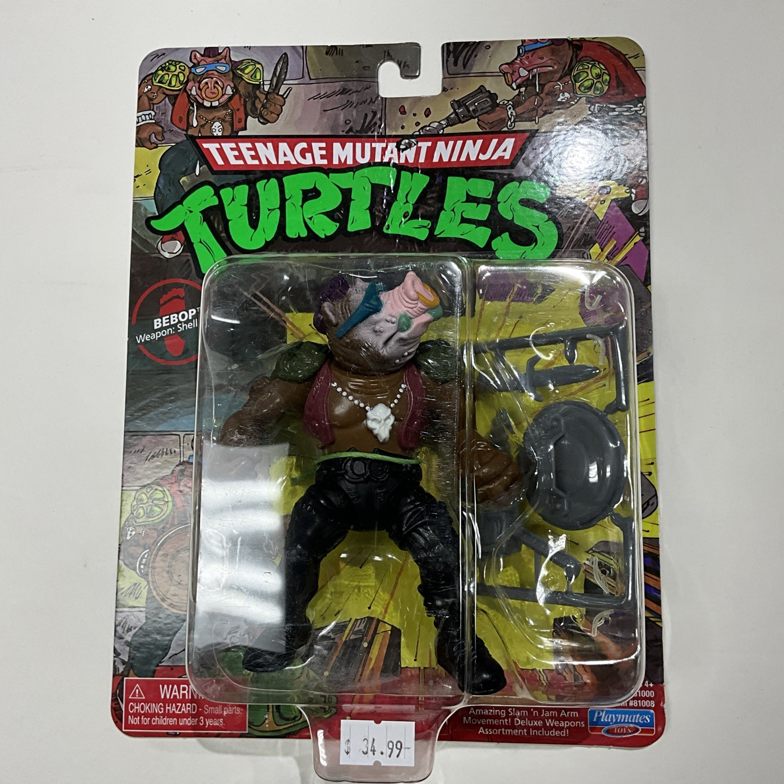 TMNT Teenage Mutant Ninja Turtles Classic Bebop Reissue (2022) 