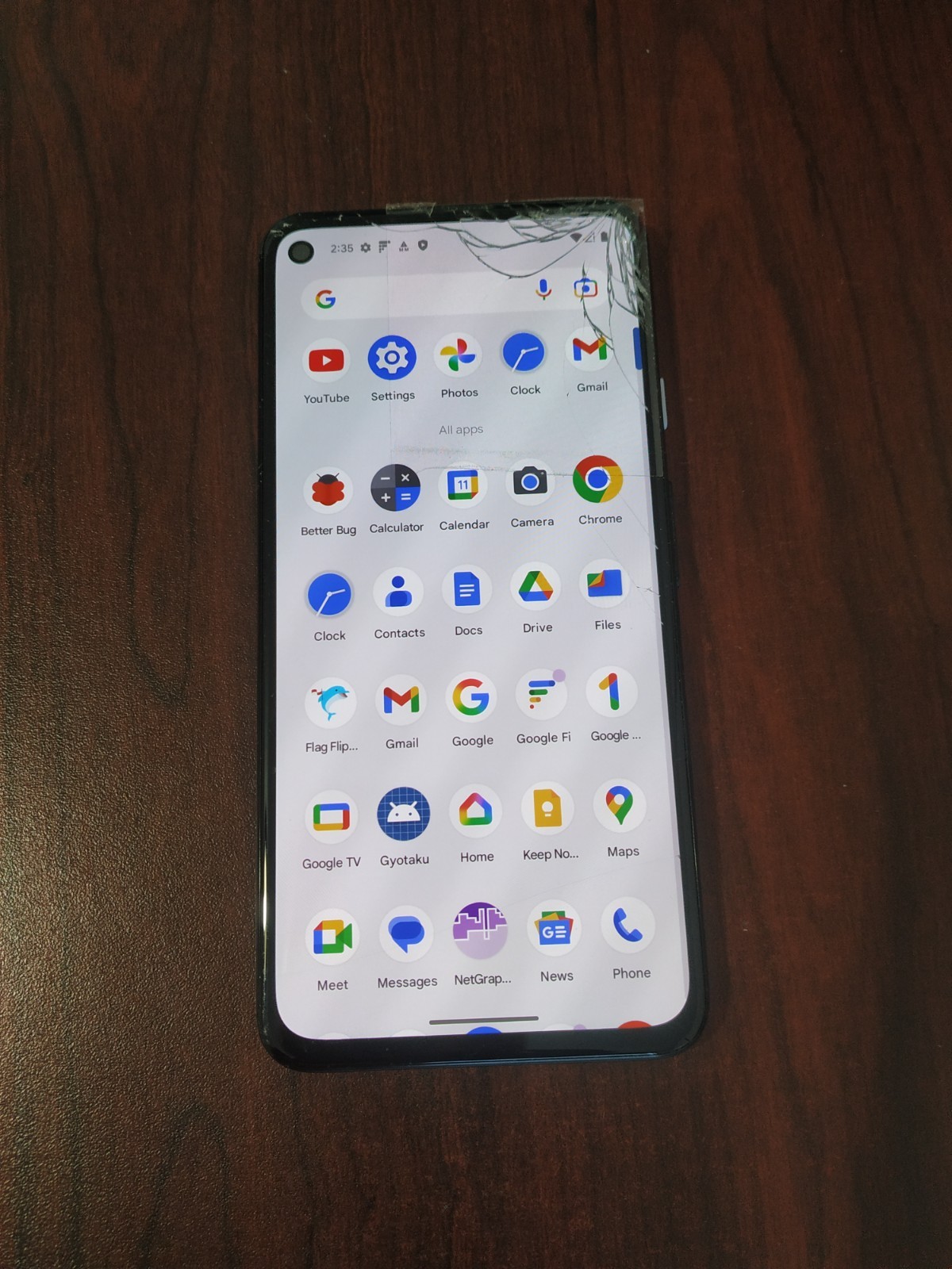 Google Pixel 4a 5G G025E 128GB Just Black (Any Carrier) For parts