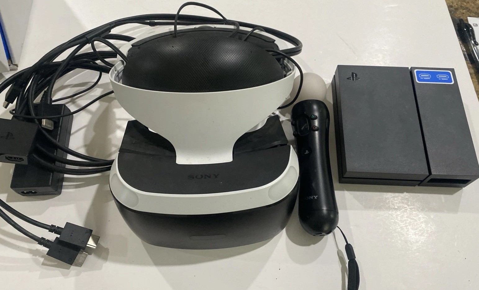 Sony PlayStation VR Headset PS4 PSVR Headset,Unit, Very Clean