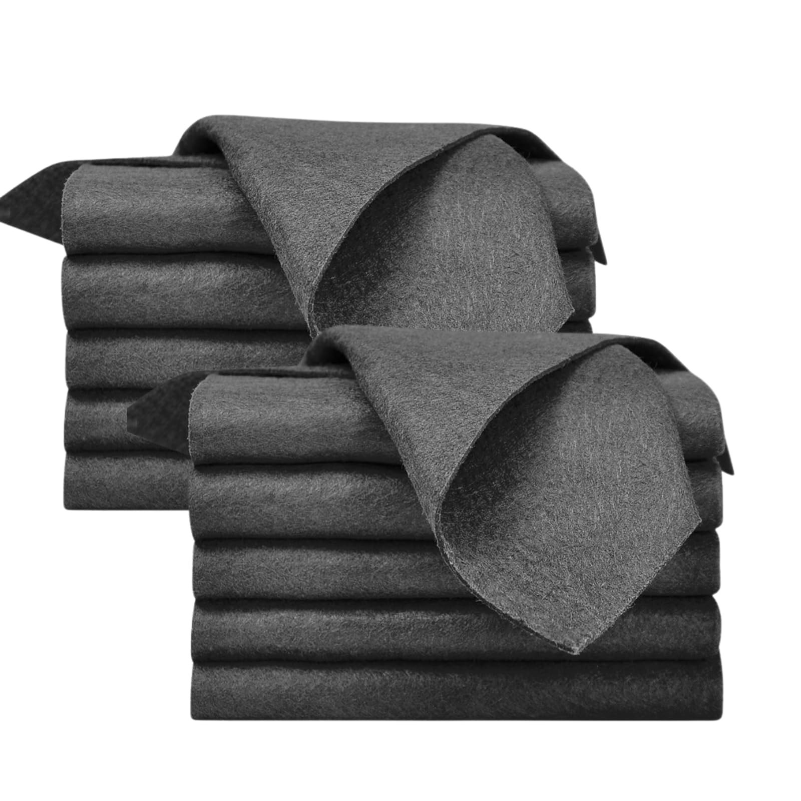 10PCS Thickened Magic Cleaning Cloth, Absorbent Magic Cleaning Glass Cloth, R...