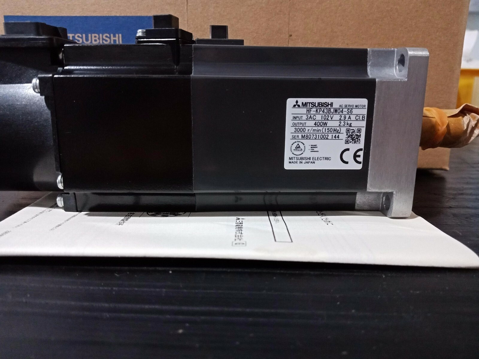   AC SERVO MOTOR HF-KP43BJW04-S6 NEW FREE EXPEDITED SHIPPING *yt