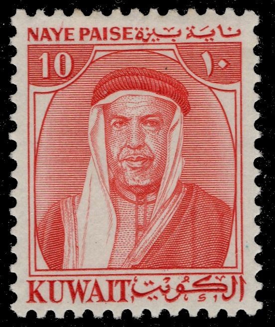 KUWAIT 141 - Sheik Abdullah "1959 Rose Brown" (pc54645)