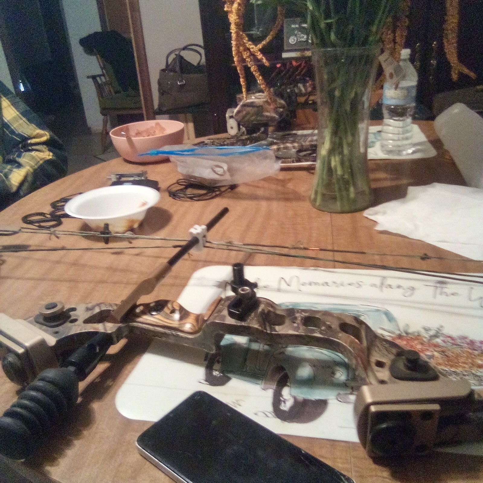 24ct gold hunning bird