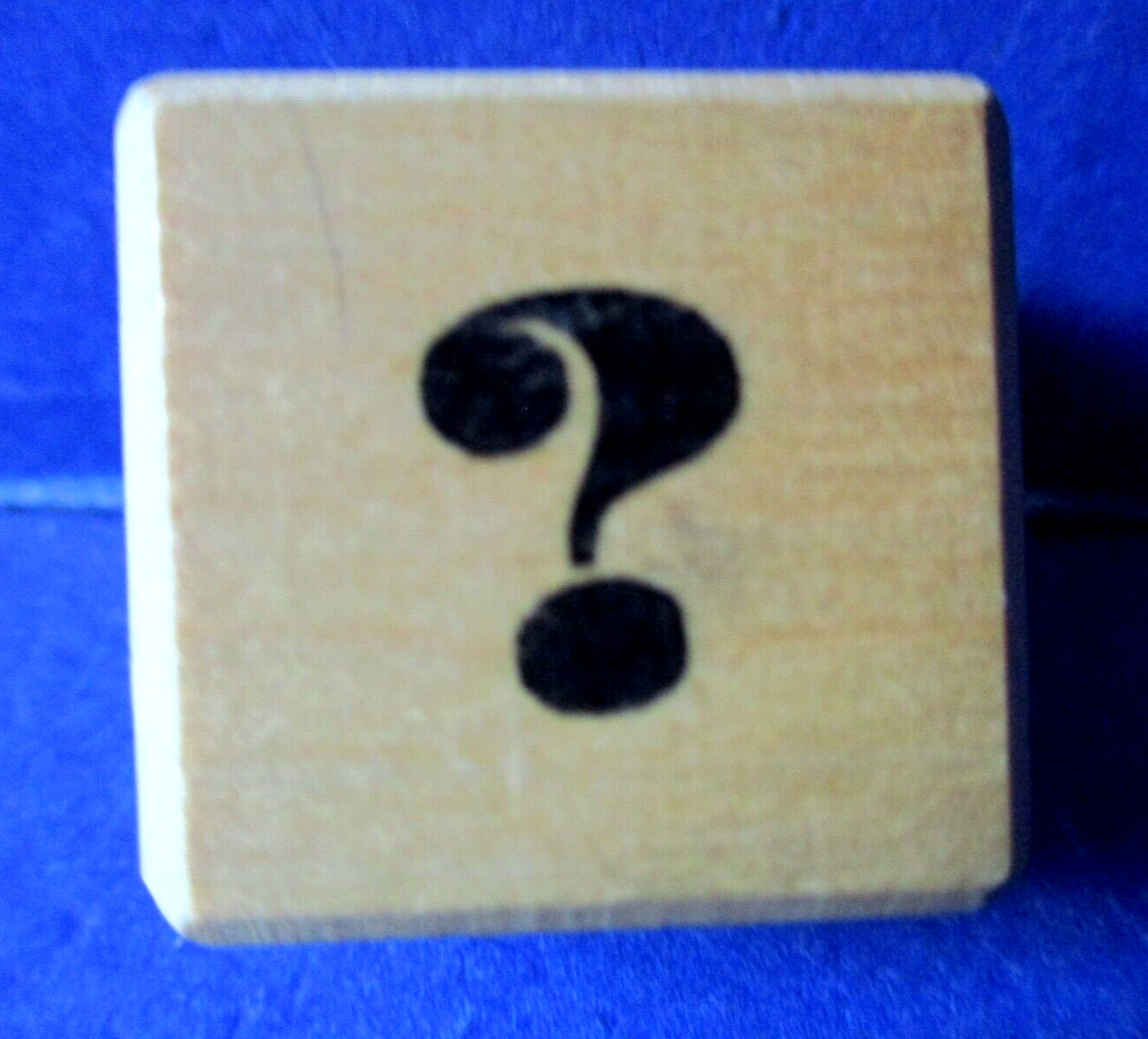 QUESTION MARK  STAMPA BARBARA RUBBER STAMP 