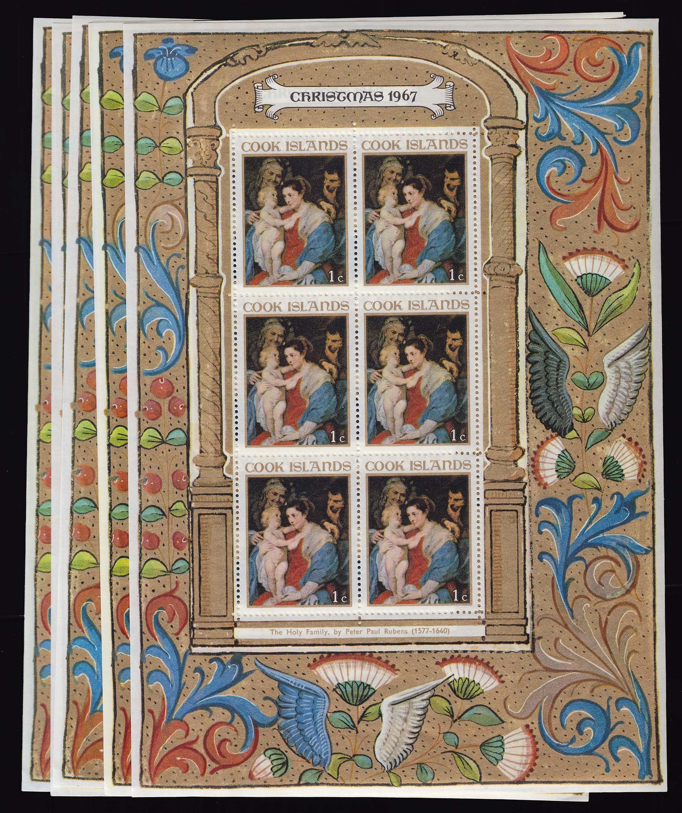 Cook Islands Scott 227-232 Mint never hinged.