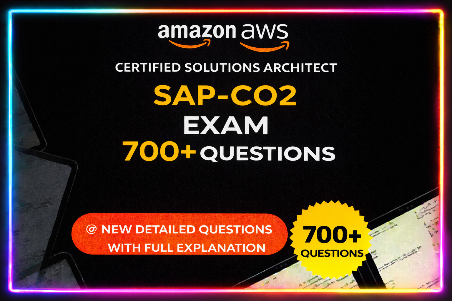 Amazon AWS SAP-C02 Certified Solutions Architect Exam 700+ New Questions 2026