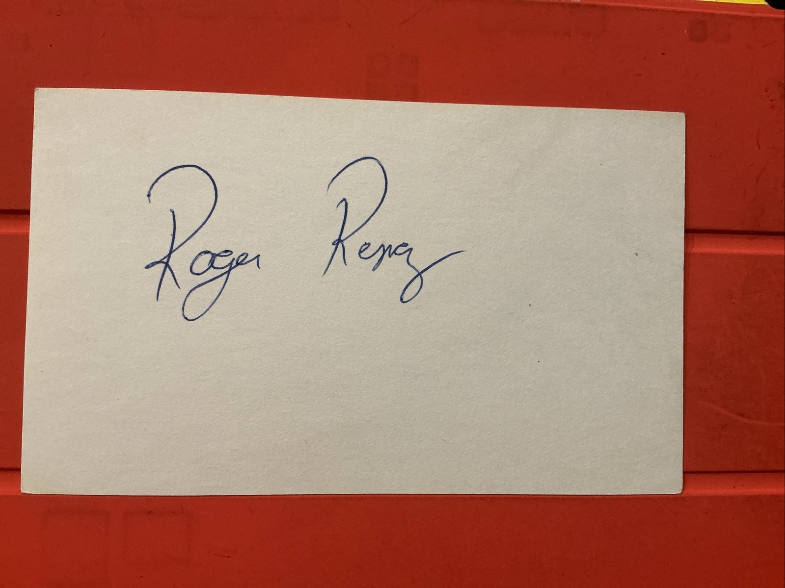 Roger Repoz 🔥🔥MLB Debut: 1964 New York Yankees 🔥🔥Autograph⚾️⚾️