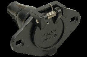 6-Way Socket and  Boot Nylon PN 12-720( Pack of 1)