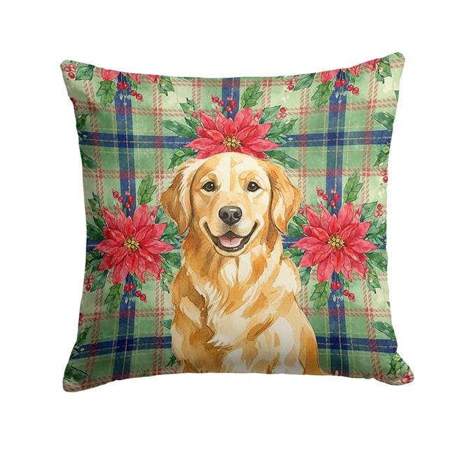 Carolines Treasures WDK8651PW1414 Unisex Adult Golden Retriever Christmas Poi...