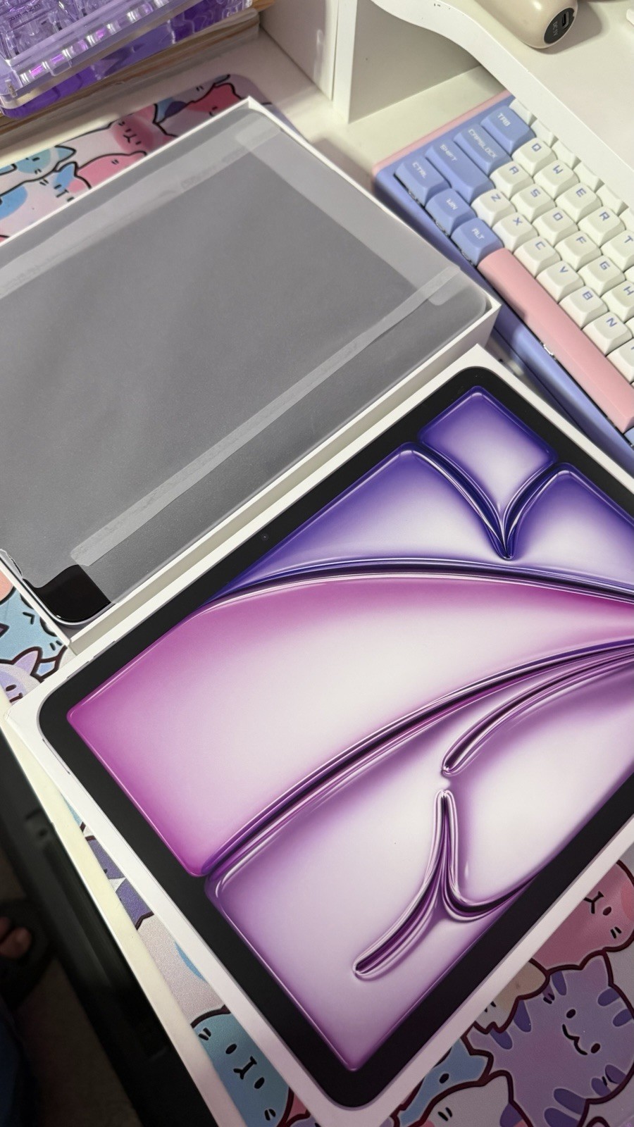 ipad M3 11 Inch Purple With apple Pencil Usb C