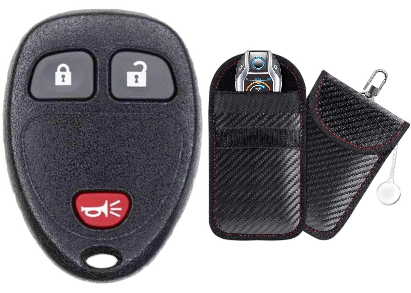 Replacement Key Fob Remote 2008-2014 Chevrolet Tahoe FCC: OUC60270 MPN: w/Case