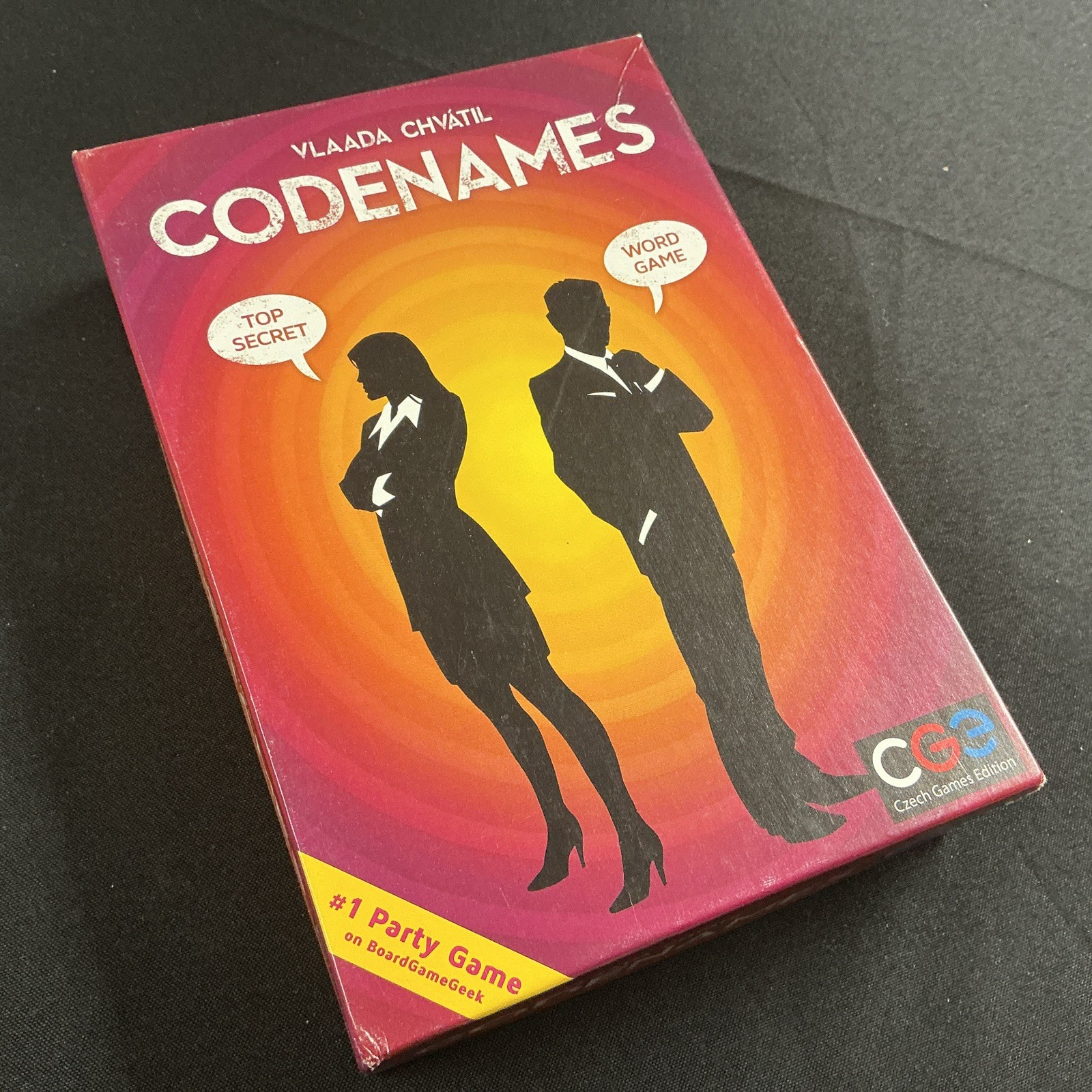 CODENAMES Board Card Game CGE Sealed Cards 100% Complete