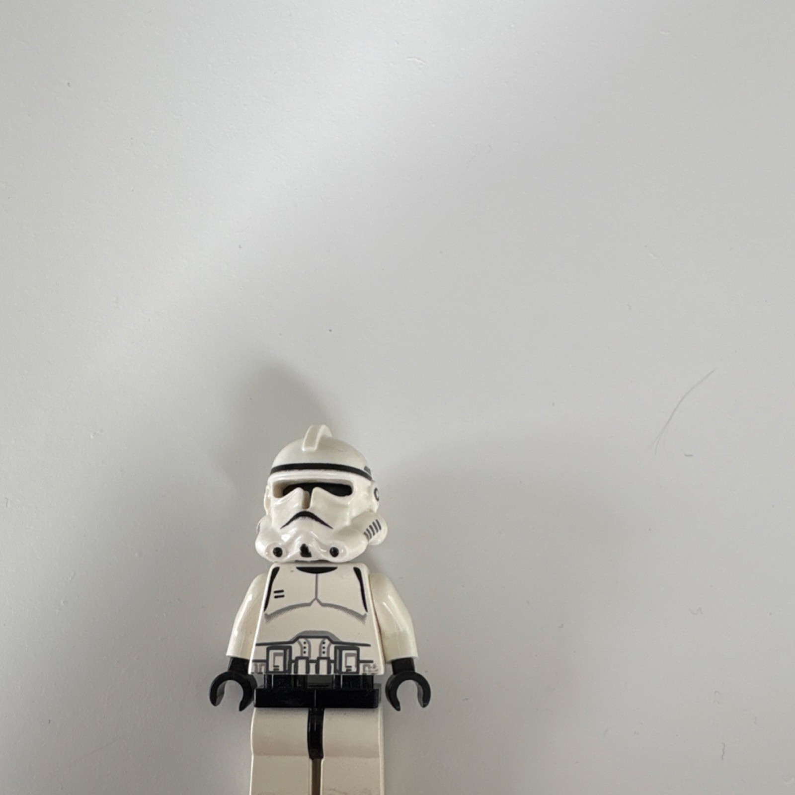 LEGO Star Wars Stormtrooper Minifigure 1.7in Plastic White Armor