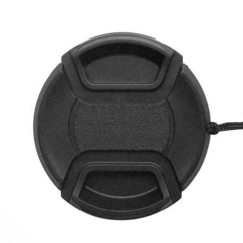 49mm Lens Cap center pinch snap on Front Cover string New Nikon AU W  D3P7 PLM