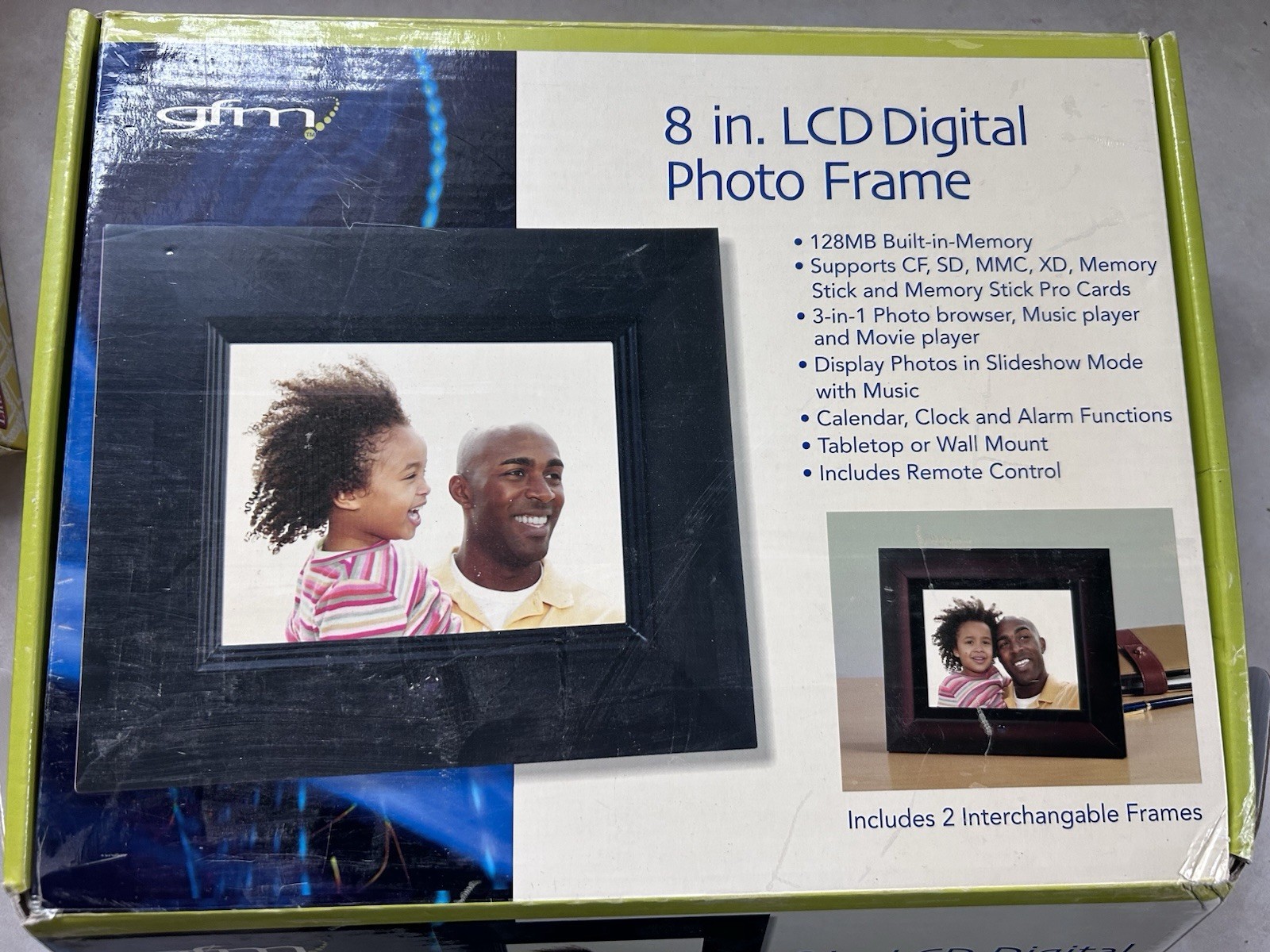 GFM 8” LED Digital Photo Frame