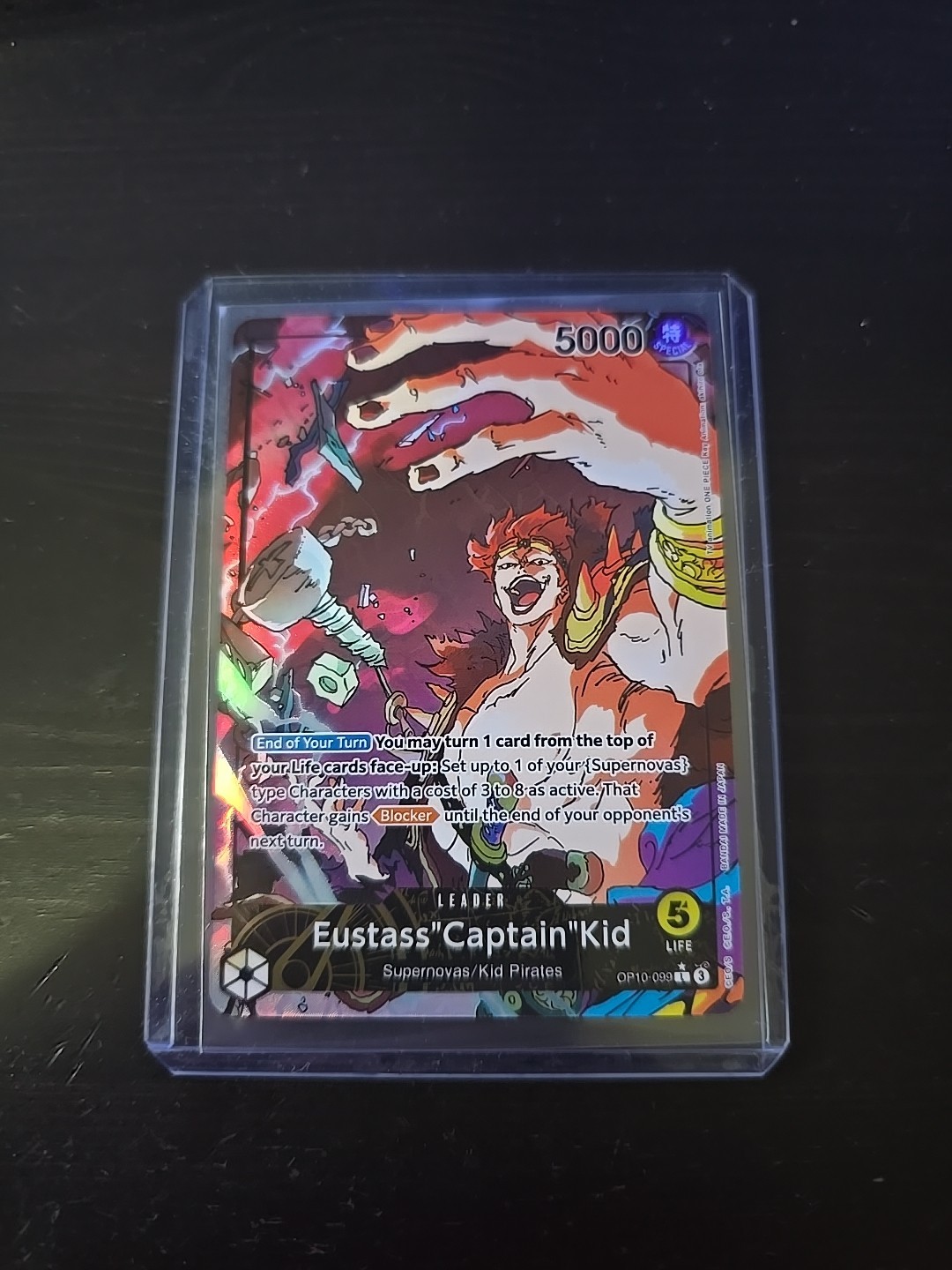 Eustass "Captain" Kid (L) - OP10-099 (Alt Art) - One Piece: Royal Blood English