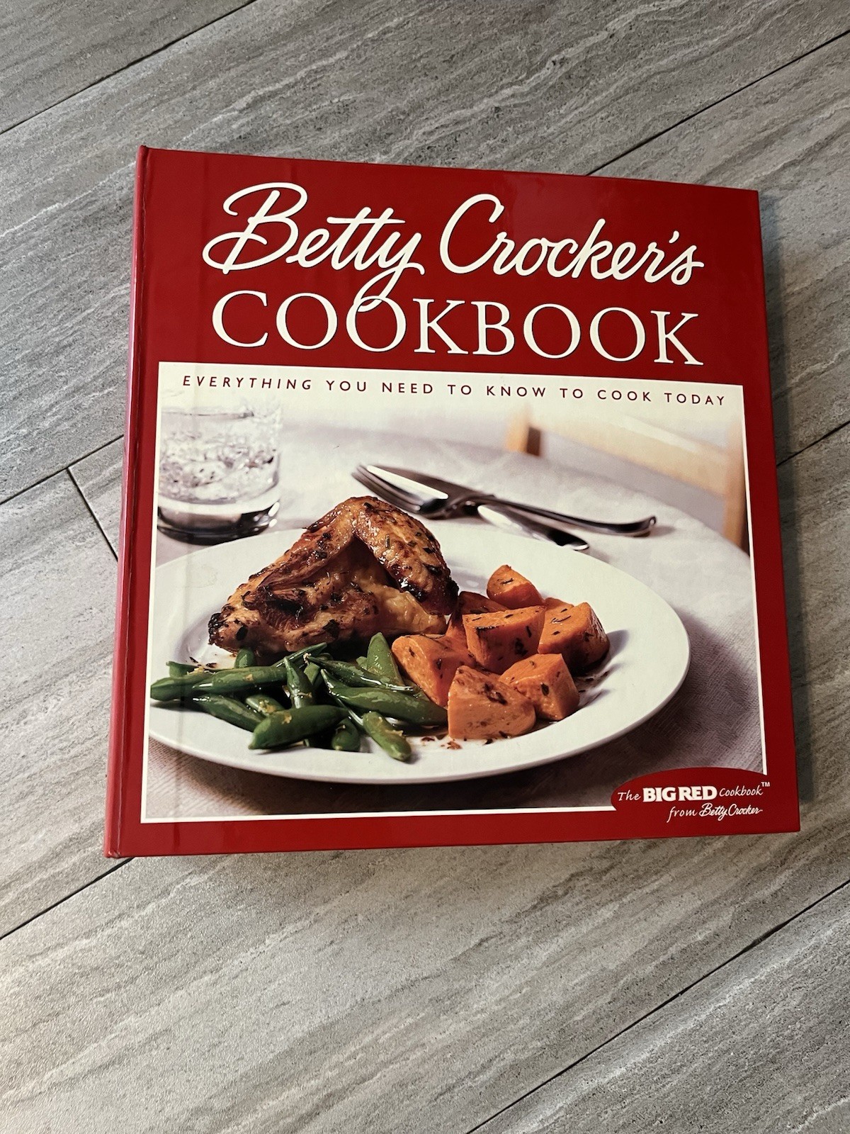 Vintage BETTY CROCKER “The Big Red Cookbook” Notebook Dividers 5 Ring Everything